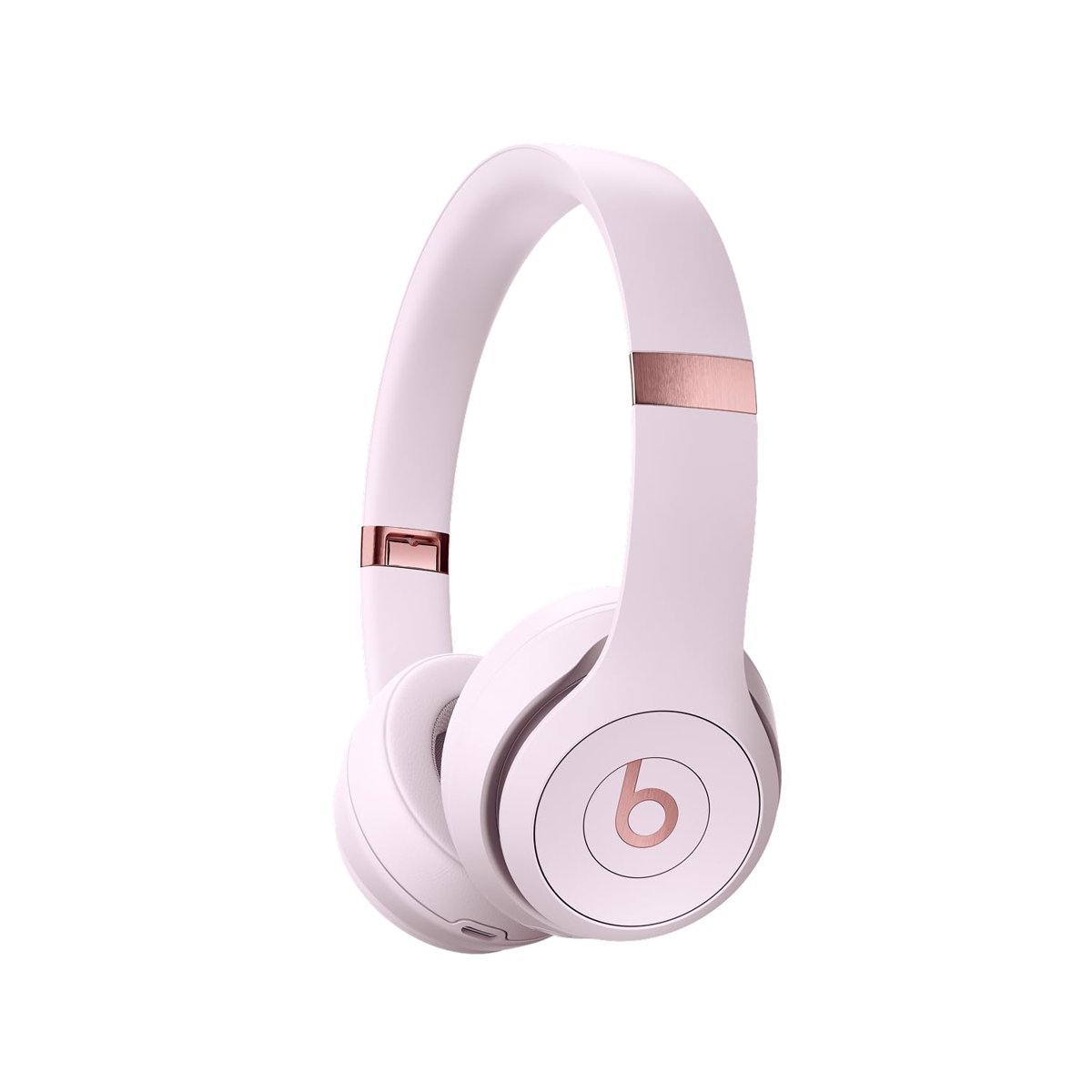 Beats Solo 4 — Kablosuz Kulak Üstü Kulaklık – Ultra Hafif Ergonomik Tasarım, Apple ve Android ile Uyumlu, Bluetooth®, Dahili Mikrofon, 50 Saate Kadar Dinleme Süresi - Bulut Pembesi