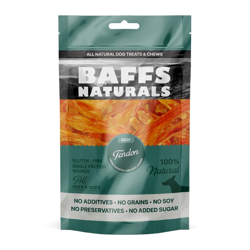 Baffs Naturals Dana Tendon 100% Doğal Köpek Ödül Maması 100 gr (100 Gr x 1 Adet)
