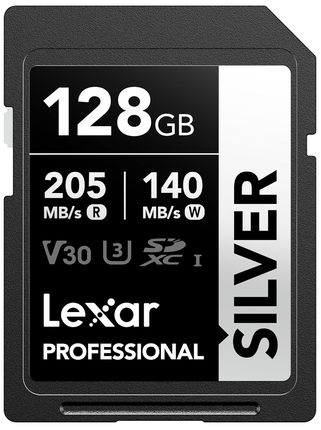 Lexar Profesyonel 1066x 128GB SDXC UHS-I Kart Gümüş Serisi, 160MB/s'ye Kadar Okuma, DSLR ve Aynasız Kameralar için (LSD1066128G-BNNNU)