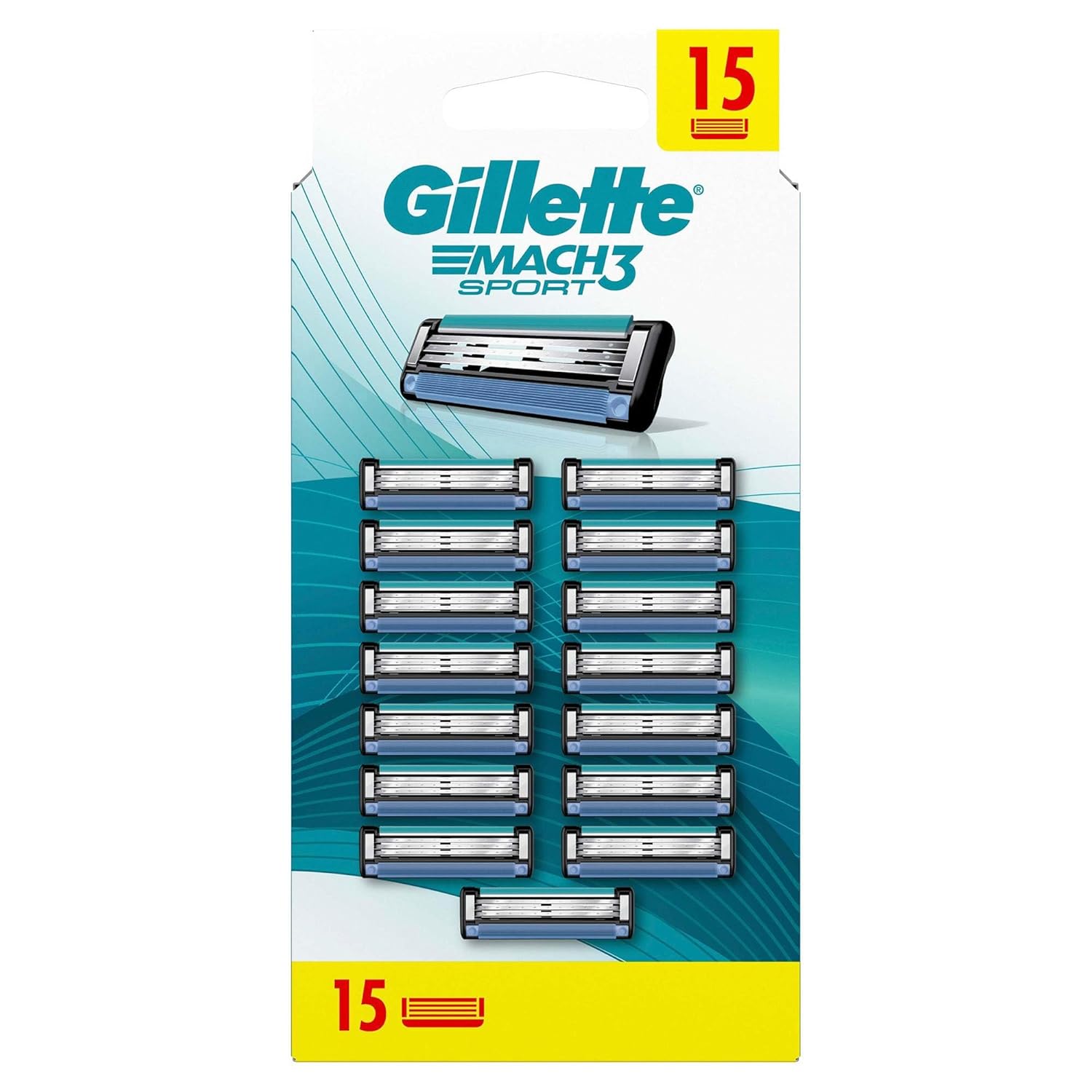 Gillette Mach3 Start Yedek Tıraş Bıçağı 15 Adet