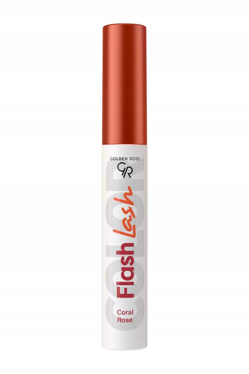 Golden Rose Flash Lash Colered Mascara No: 06 Coral Rose - Renkli Maskara