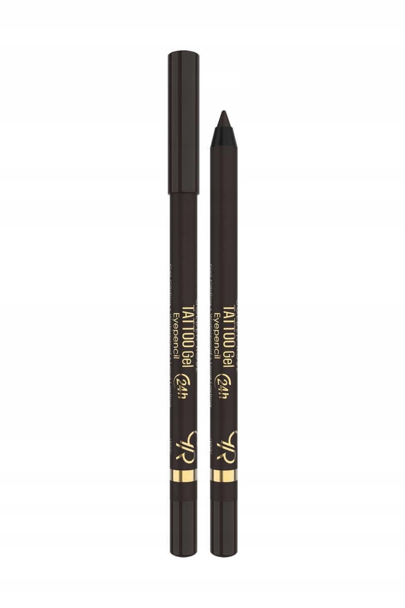 Golden Rose Tattoo Gel Eyepencil No: 102 Dark Brown - 24 Saat Kalıcı Suya Dayanıklı Jel Göz Kalemi