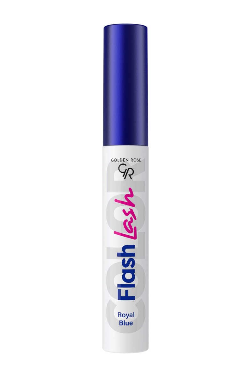 Golden Rose Flash Lash Colored Mascara No: 04 Royal Blue - Renkli Maskara