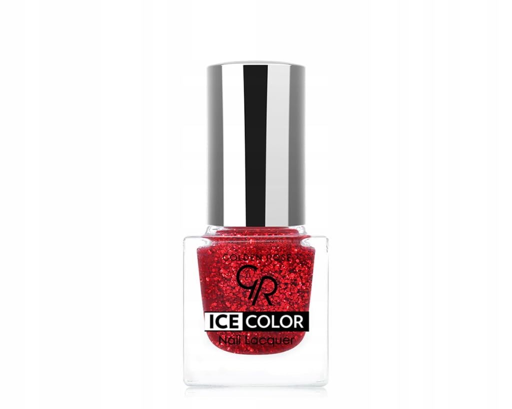 Golden Rose Ice Color Nail Lacquer Glitter No:227 - Oje