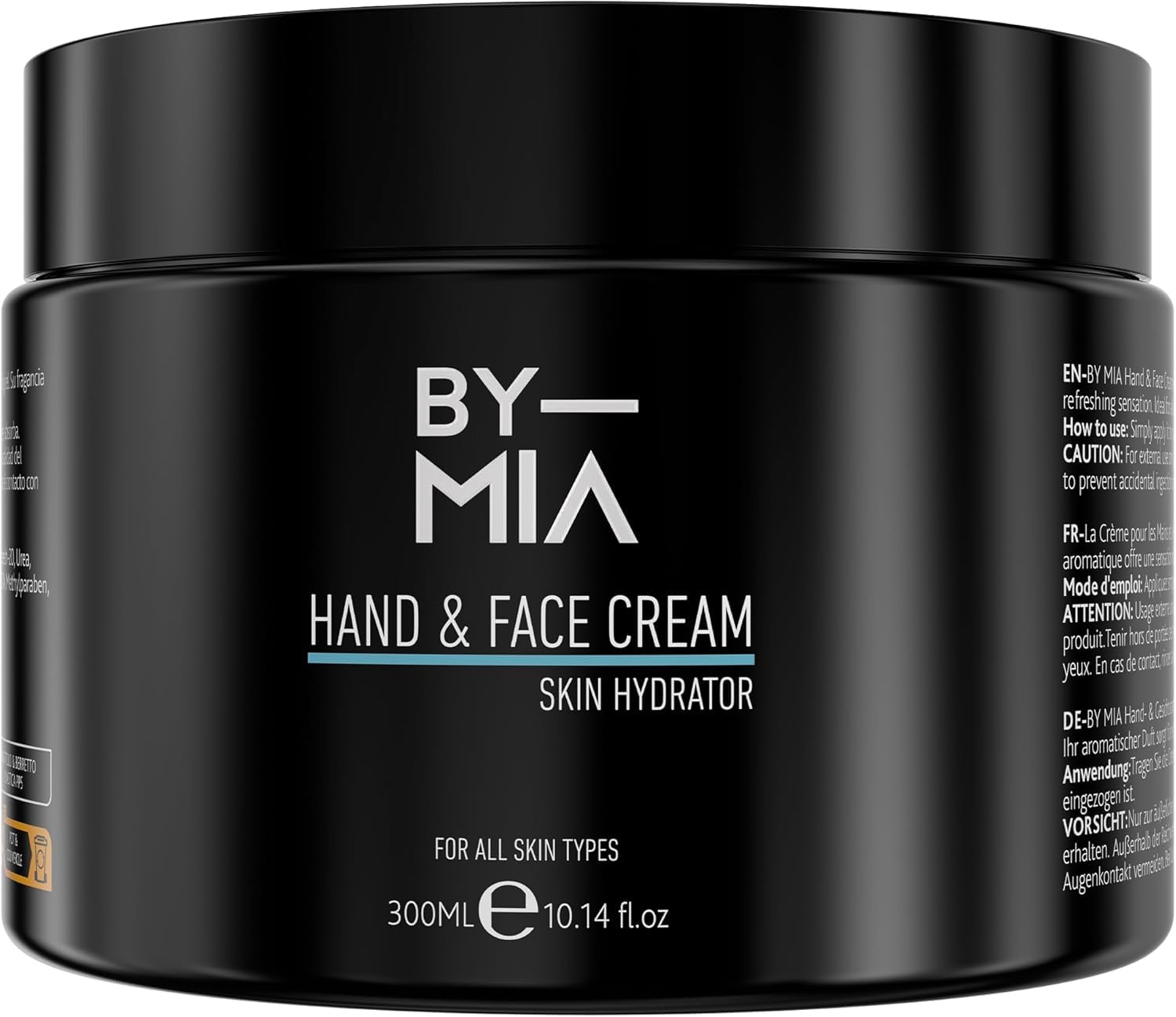 BY MIA El ve Yüz Kremi 300ml | Cilt Nemlendirici | Cildi Yumuşatır | Zenginleştirilmiş Formül | Ferahlatıcı Aromatik Koku | Hızlı Emilim Formülü