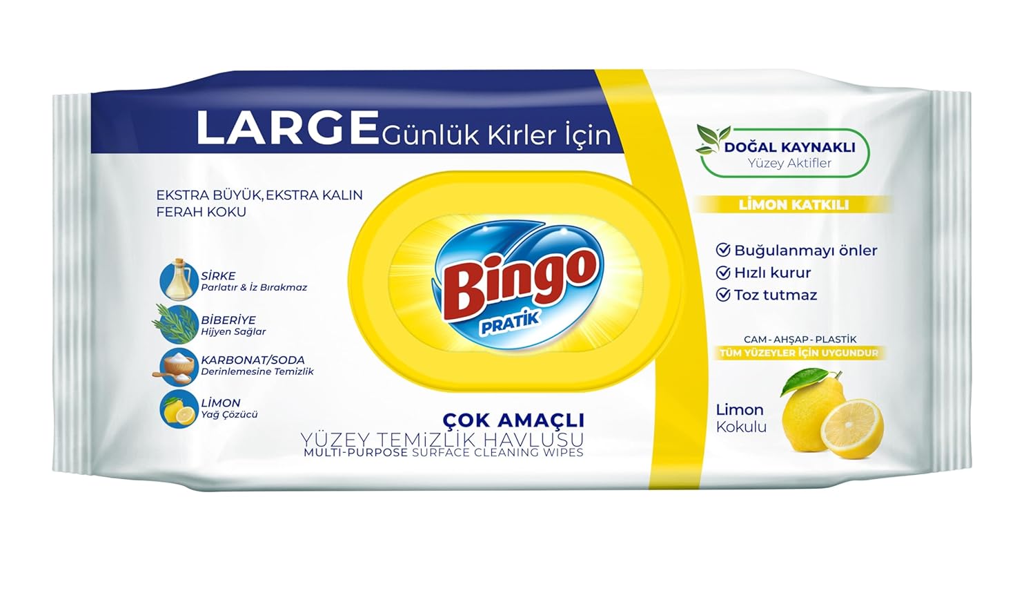 Bingo Çok Amaçlı Temizlik Havlusu 96'lı Paket