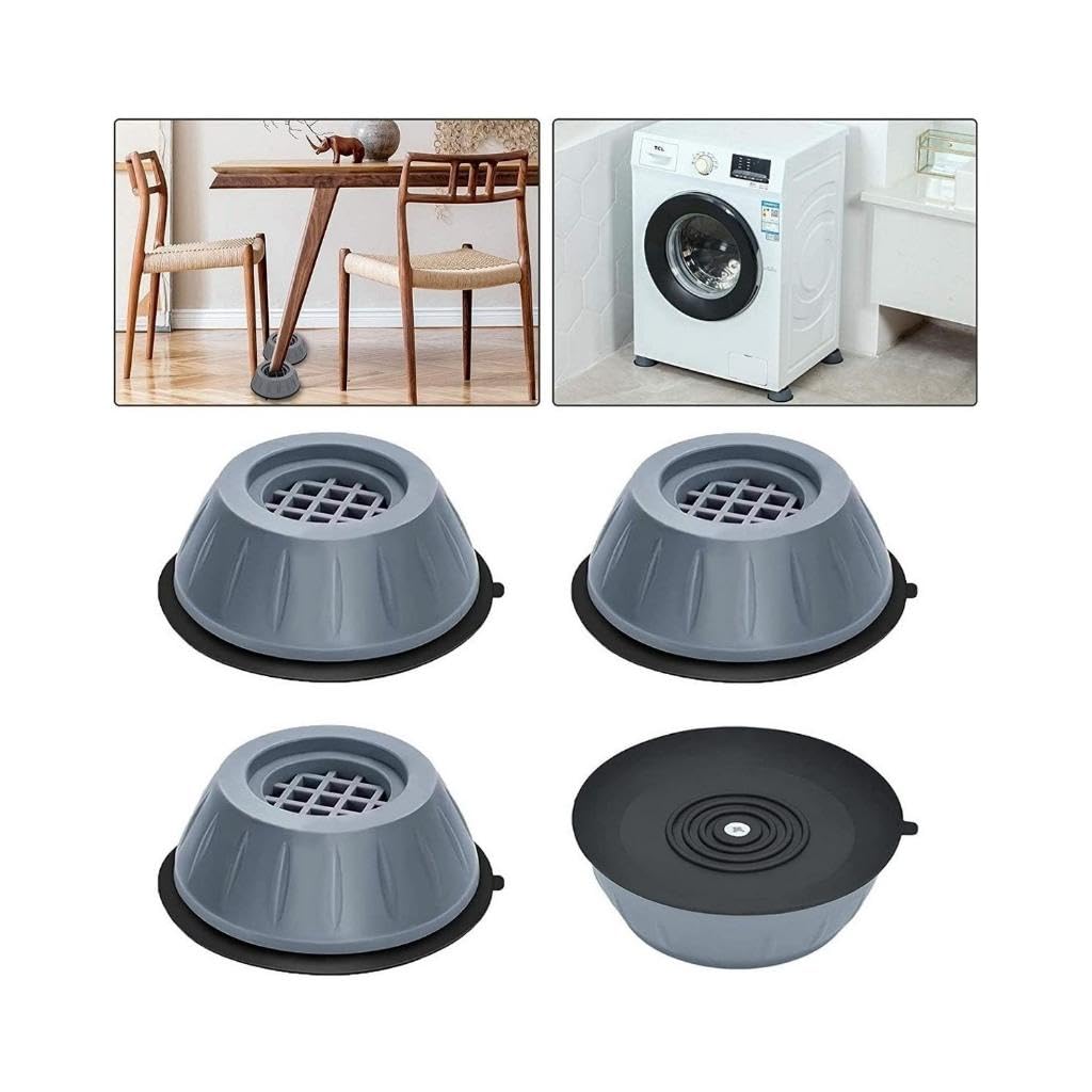 Mithra Life 4 lü Titreşim Önleyici Çamaşır Makinası Ayağı MIT1006