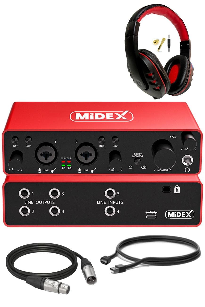 Midex GLX-900HD PRO Usb Stüdyo Ses Kartı