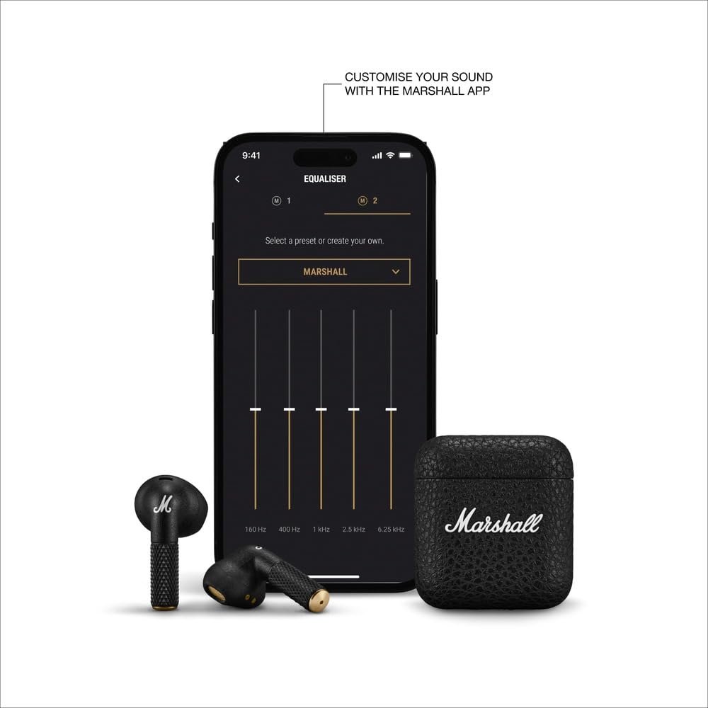 Marshall Minor IV BT,TWS, Siyah