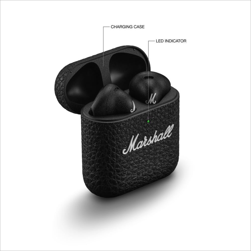 Marshall Minor IV BT,TWS, Siyah