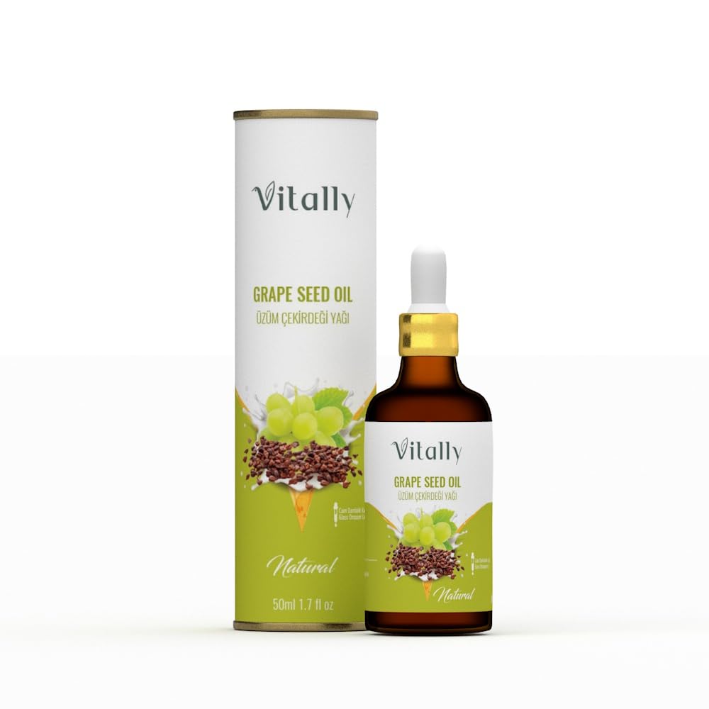 Vitally Üzüm Çekirdeği Yağı 50 ml (Soğuk Sıkım)