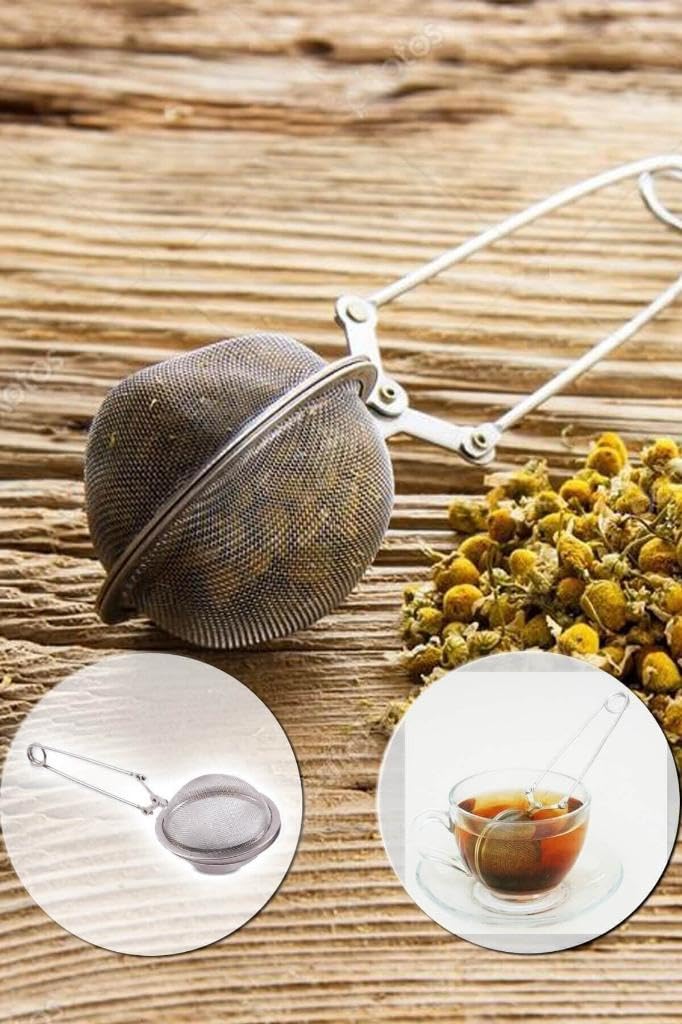 Mithra Life Paslanmaz Çelik Bitki Çayı Demleme Süzgeci MIT1034