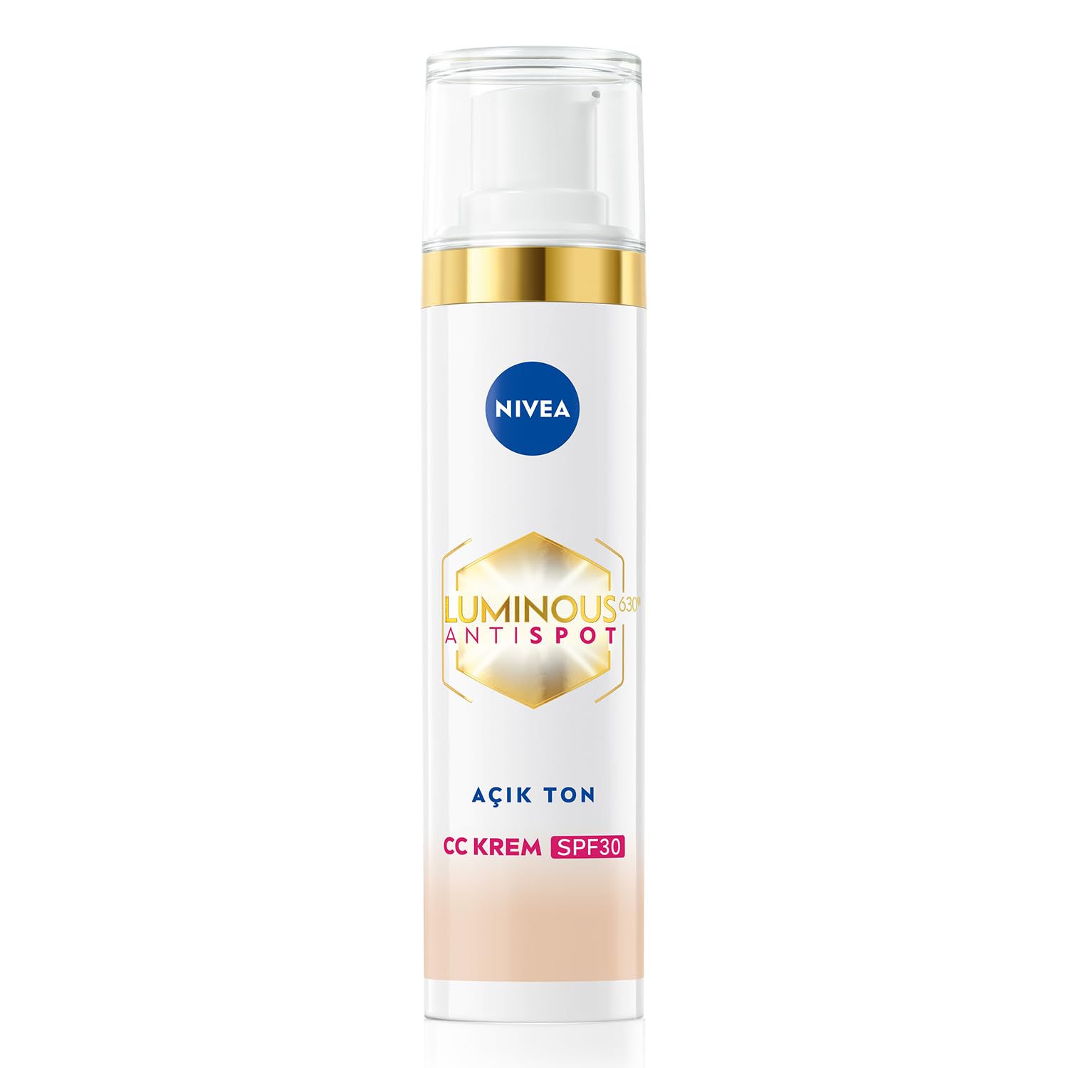 NIVEA Luminous630 Leke Karşıtı Krem CC Fluid SPF30 Light 40ml