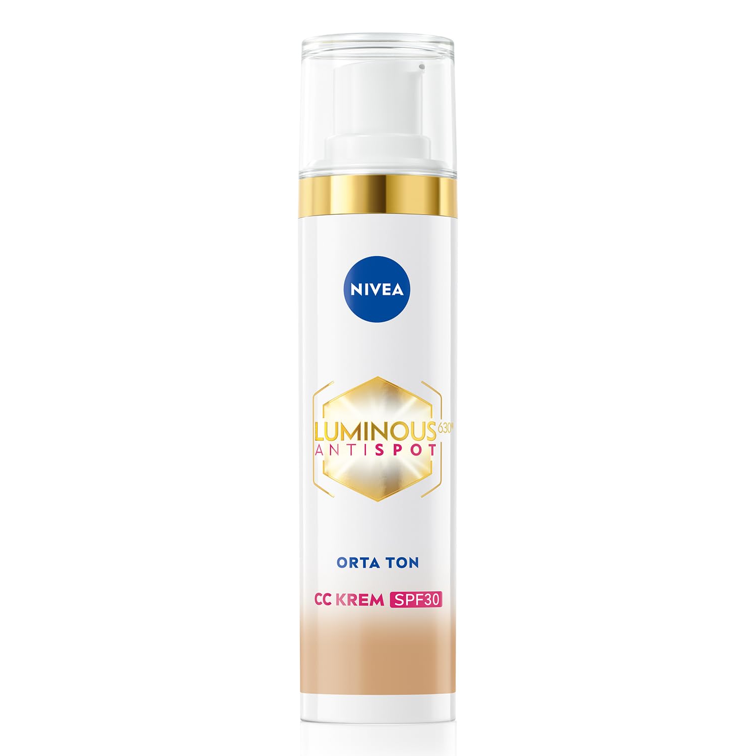 NIVEA Luminous630 Leke Karşıtı Krem CC Fluid SPF30 Medium 40ml