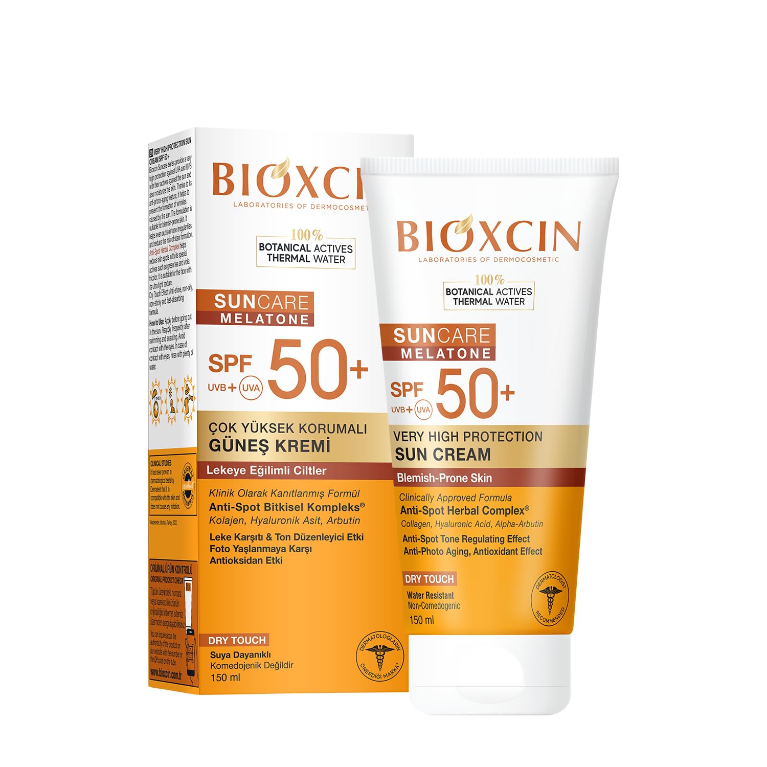 Bioxcin Sun Care Lekeye Eğilimli Ciltler İçin Çok Yüksek Korumalı Güneş Kremi 50 Spf 150 Ml- Büyük Boy