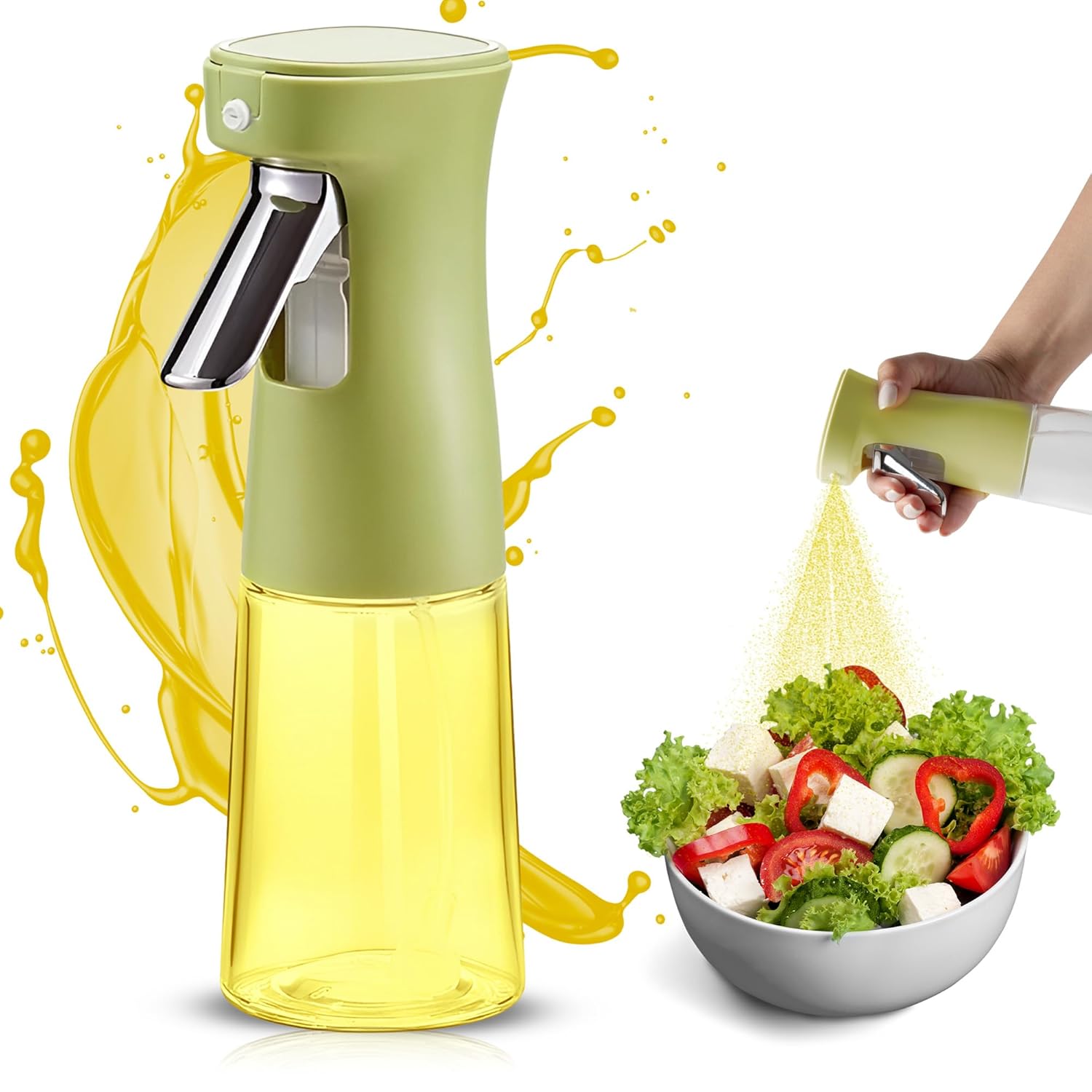 PIQSTORE Yağ spreyi Mutfak için sprey (Yeşil)