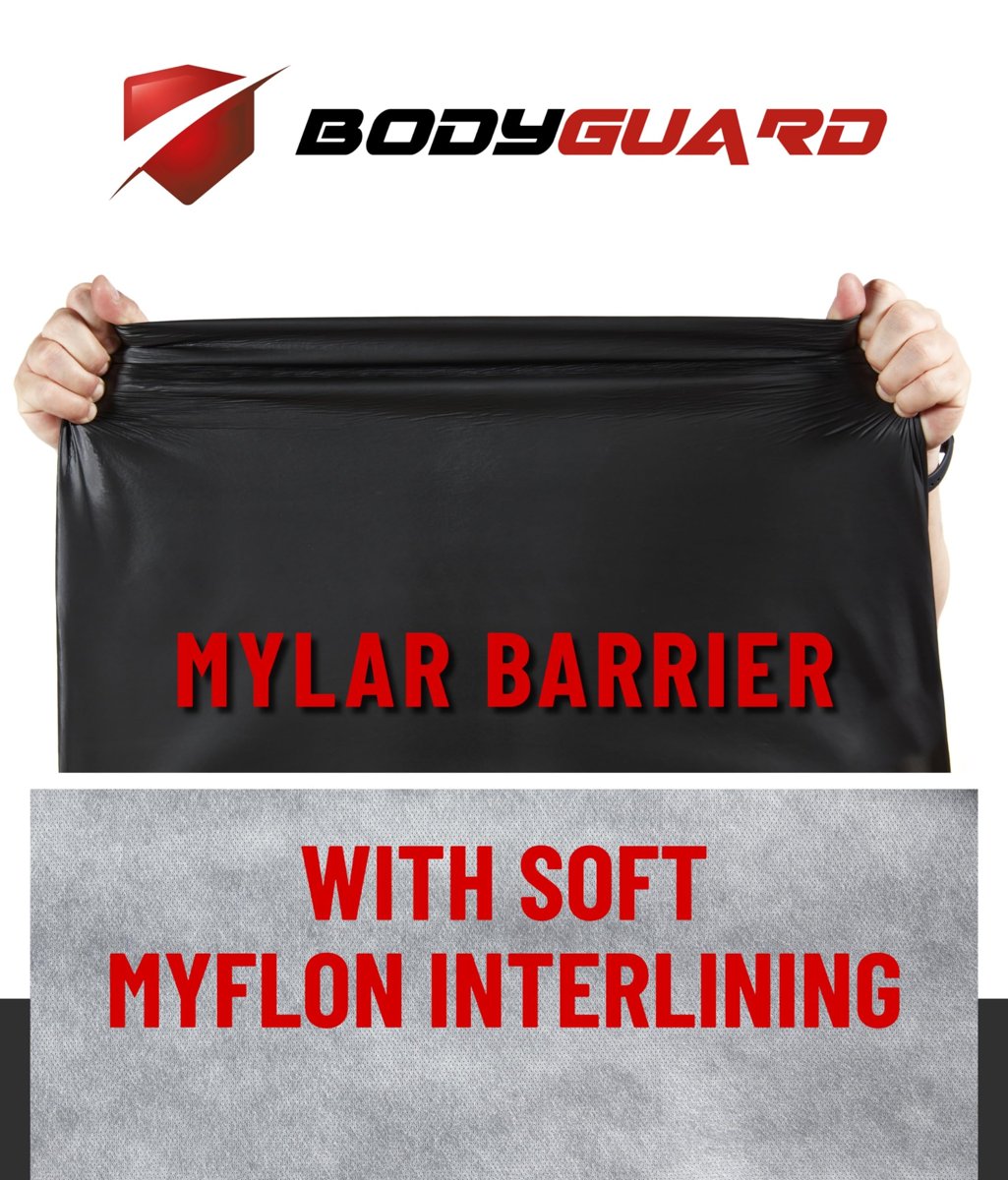 BODYGARD Motosiklet Brandası Su Geçirmez Motor Branda - SIYAH (LARGE TOPBOX)