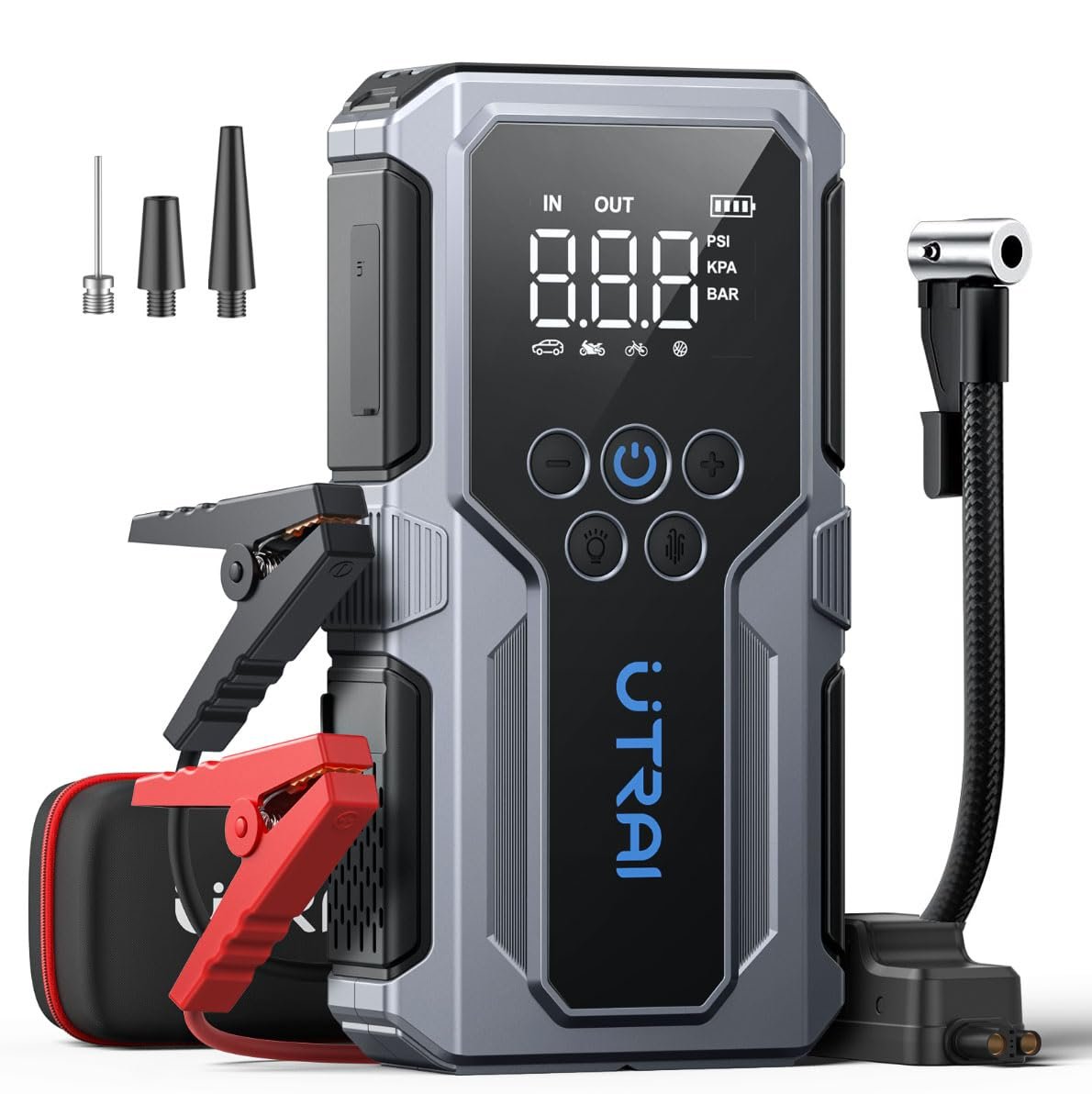 Utrai Jstar JS9 1500A 4 in 1 Jump Starter Taşınabilir Akü Takviye Kiti