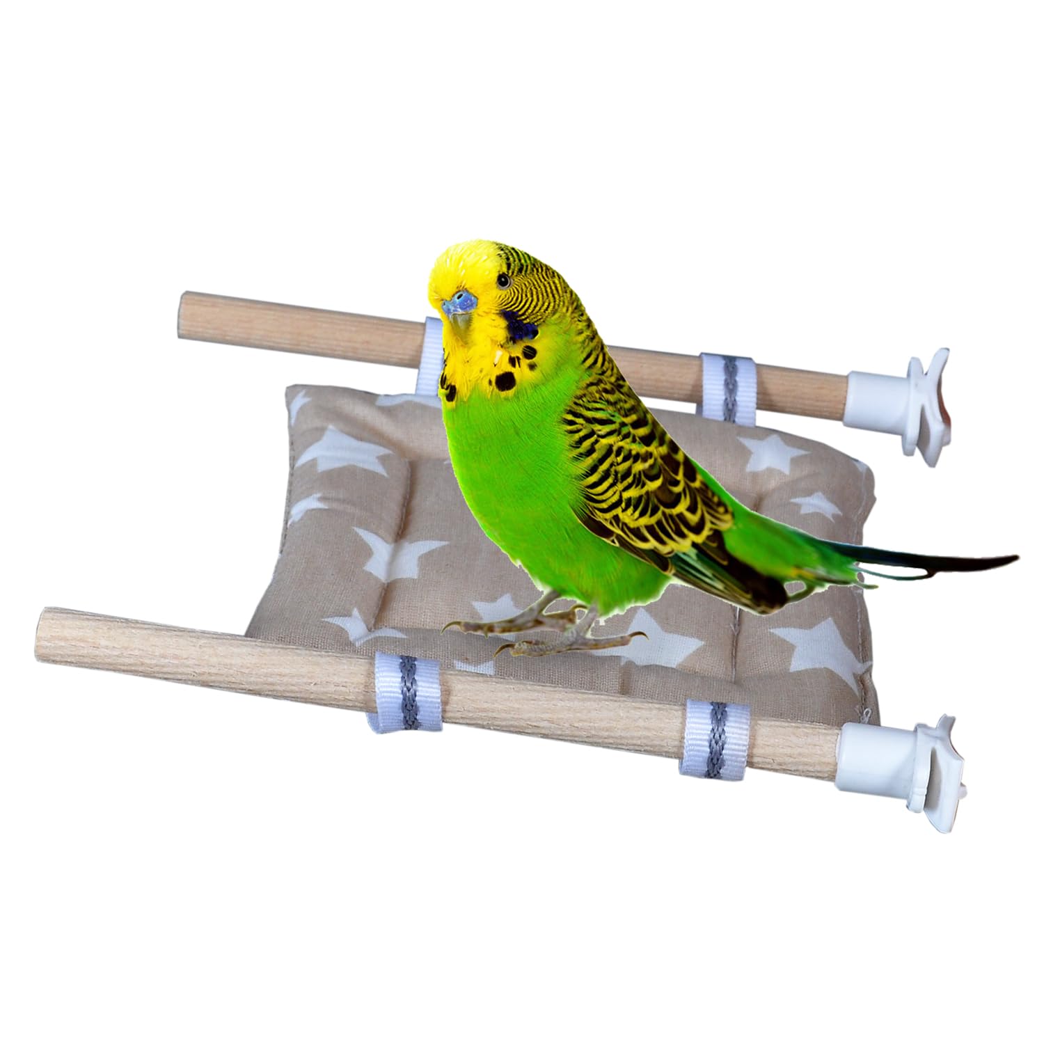 X-Perk Kuş Yatağı Yumuşak Dokulu Kumaş Kuşlar için Yatak Kuş Yatak En 11 Cm Boy 11 Cm