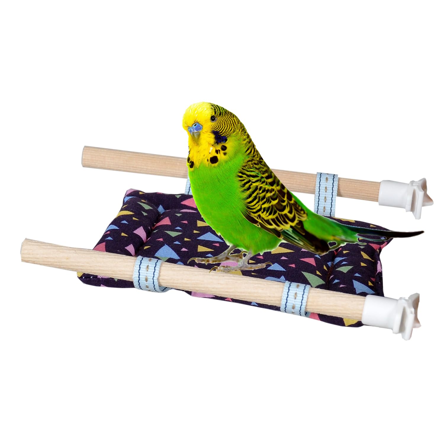 X-Perk Kuş Yatağı Yumuşak Dokulu Kumaş Kuşlar için Yatak Kuş Yatak En 11 Cm Boy 11 Cm
