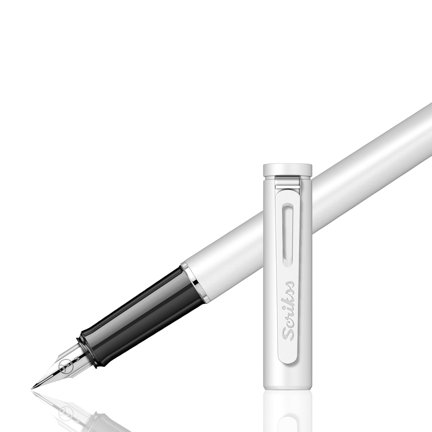 Scrikss Punto Dolmakalem Beyaz Özel Kutulu