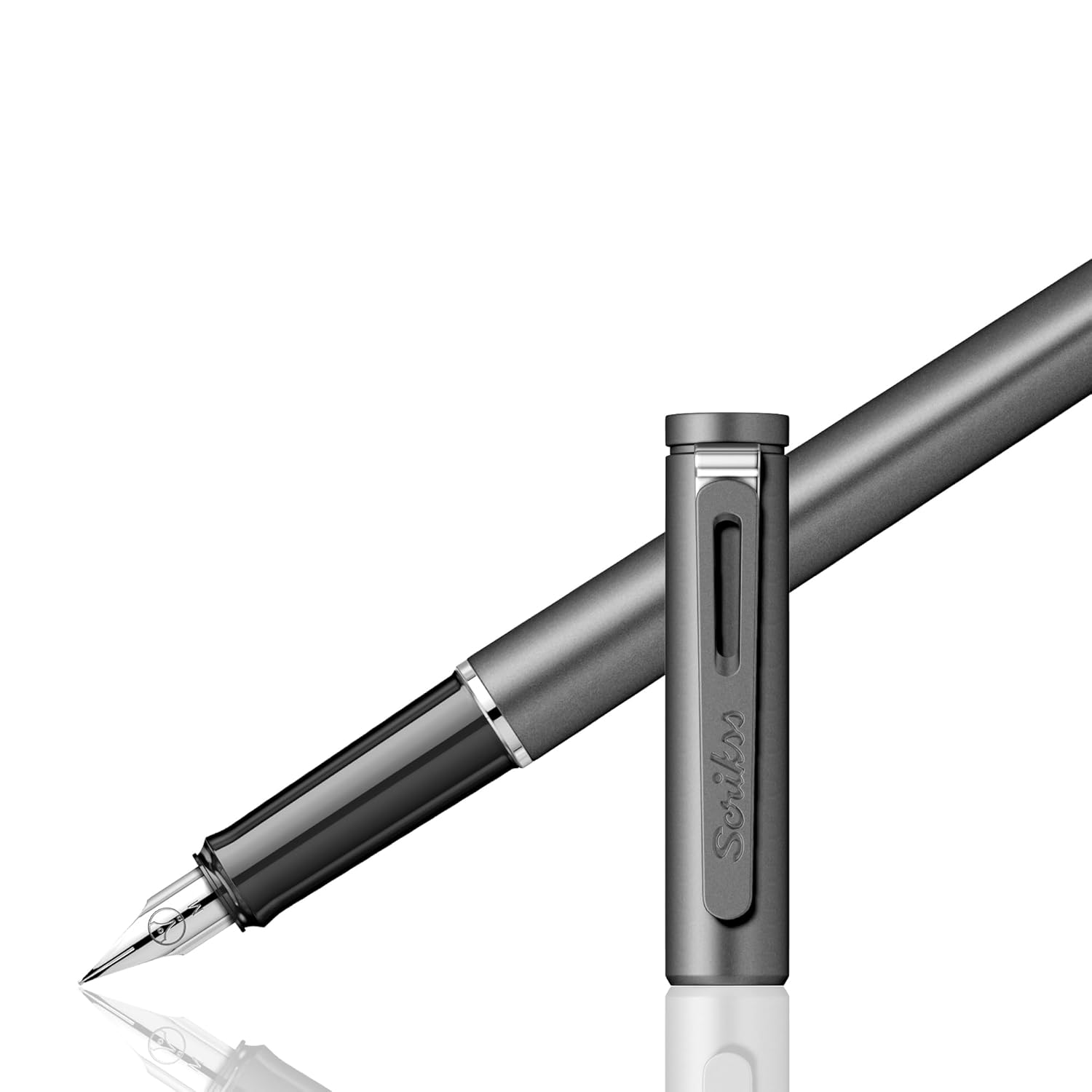 Scrikss Punto Dolmakalem Gri Özel Kutulu