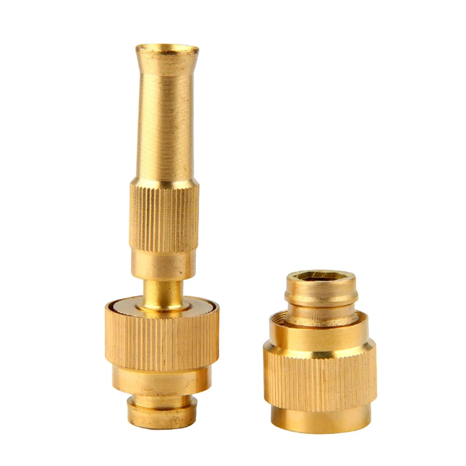 QCraft Çift Fonksiyonlu Ayarlanabilir Hortum Sulama Başlığı 9 cm Yüksek Basınçlı ve Şemsiye Püskürtm