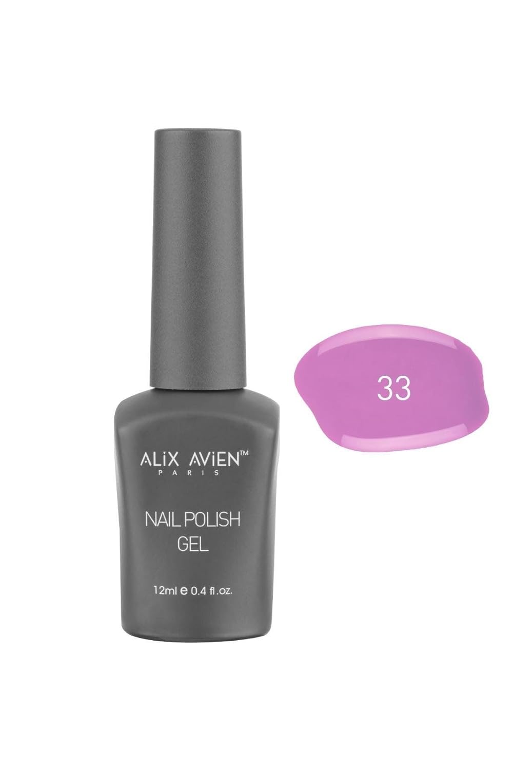 ALIX AVIEN Uv Kalıcı Orkide Jel Oje 33 - Gel Polish - 12 ml