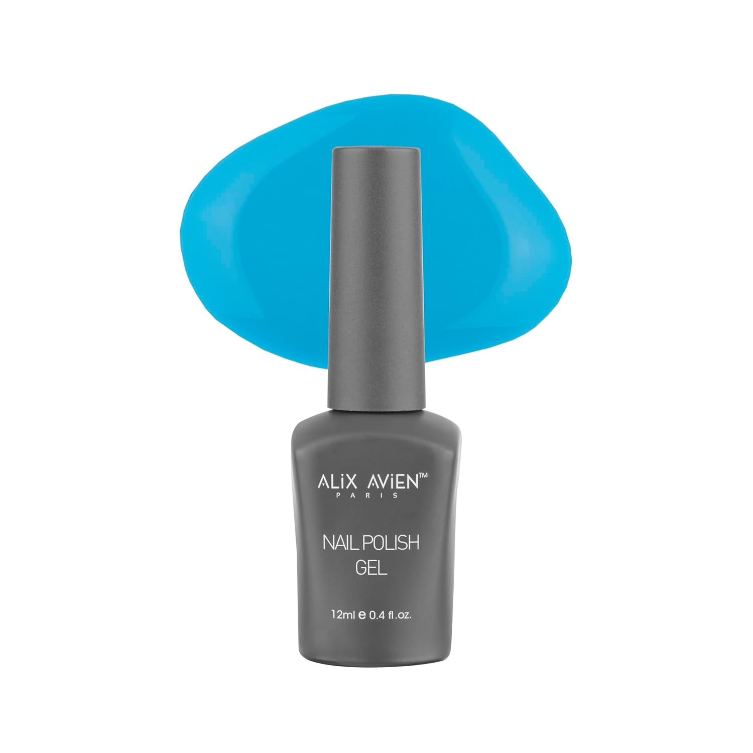 ALIX AVIEN Gök Mavi Kalıcı Oje 86-Yoğun Renk Veren Jel Oje 12 ml-Nail UV Gel Polish 86