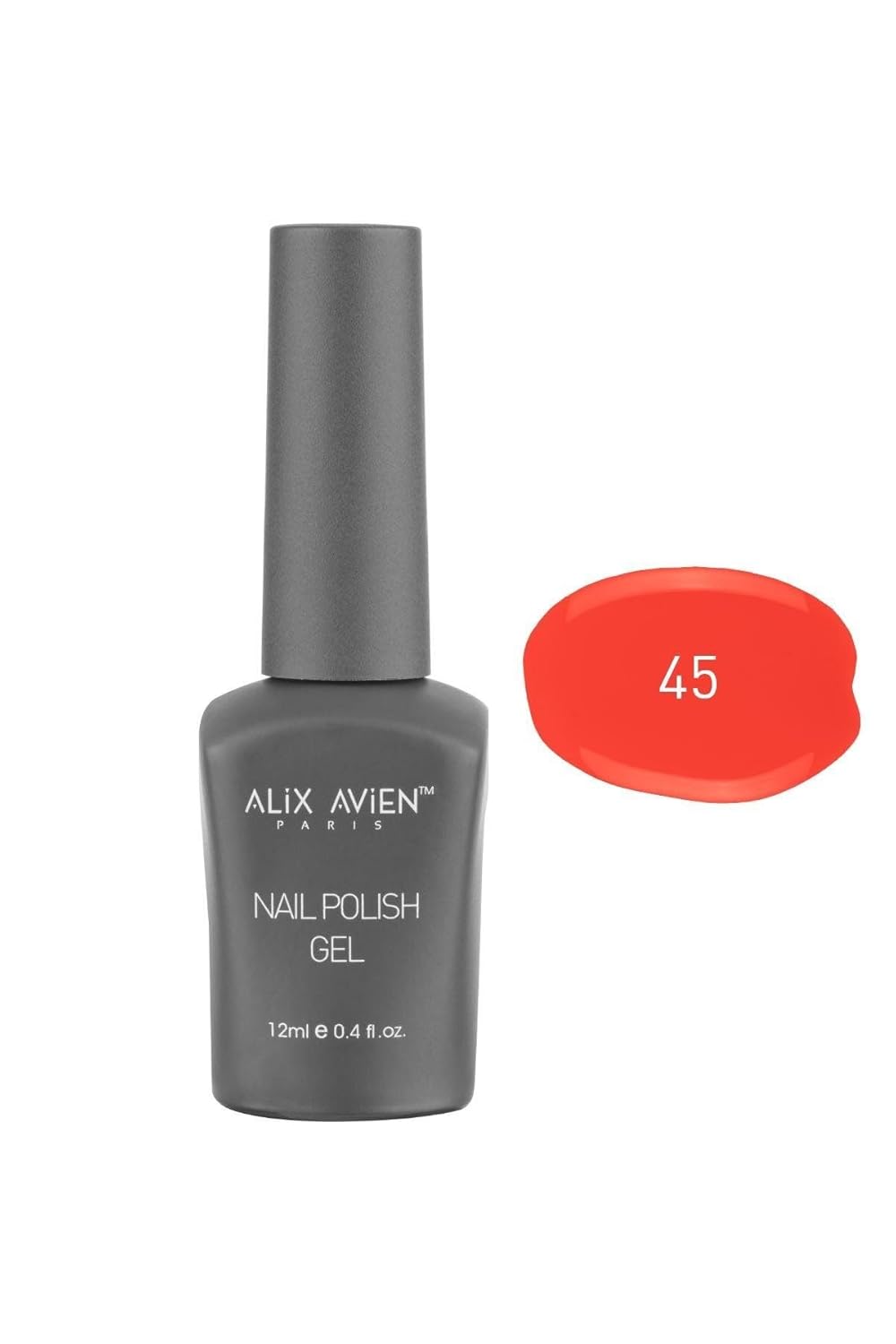 ALIX AVIEN Uv Kalıcı Kırmızı Jel Oje 45 - Gel Polish - 12 ml