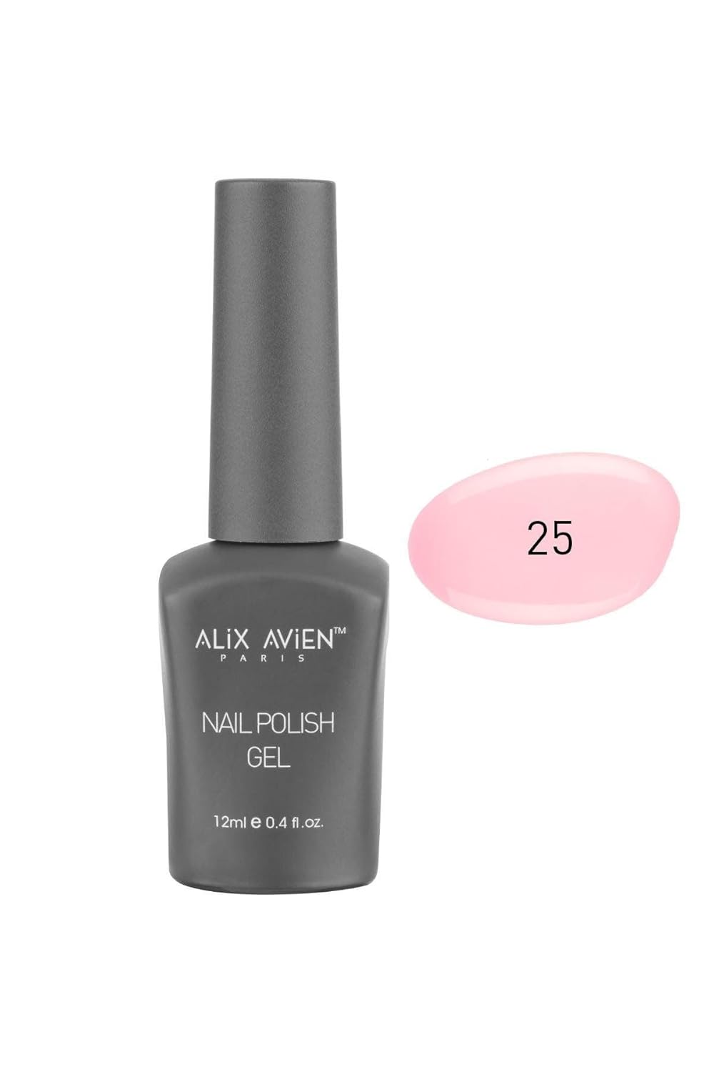 ALIX AVIEN Uv Kalıcı Bebak Pembe Jel Oje 25 - Gel Polish - 12 ml