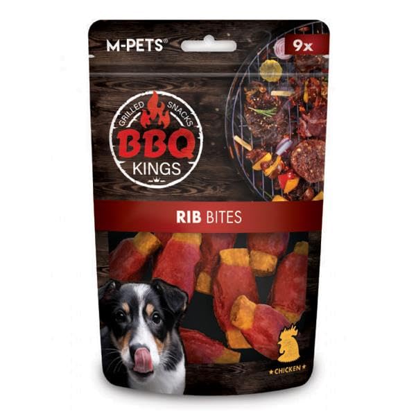 M-PETS BBQ KINGS RIB BITES CHICKEN ÖDÜL 115GR