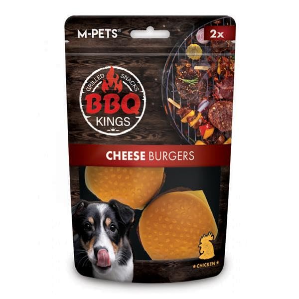 M-PETS BBQ KINGS CHEESE BURGERS CHICKEN ÖDÜL 130GR