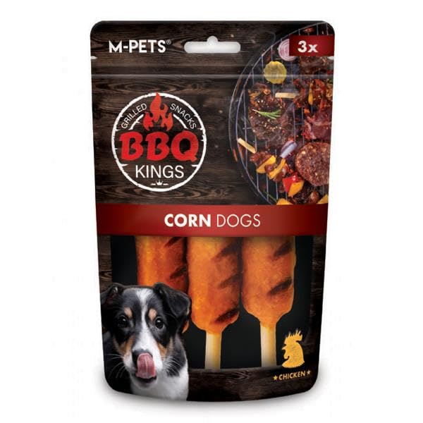 M-PETS BBQ KINGS CORN DOGS CHICKEN ÖDÜL 90GR