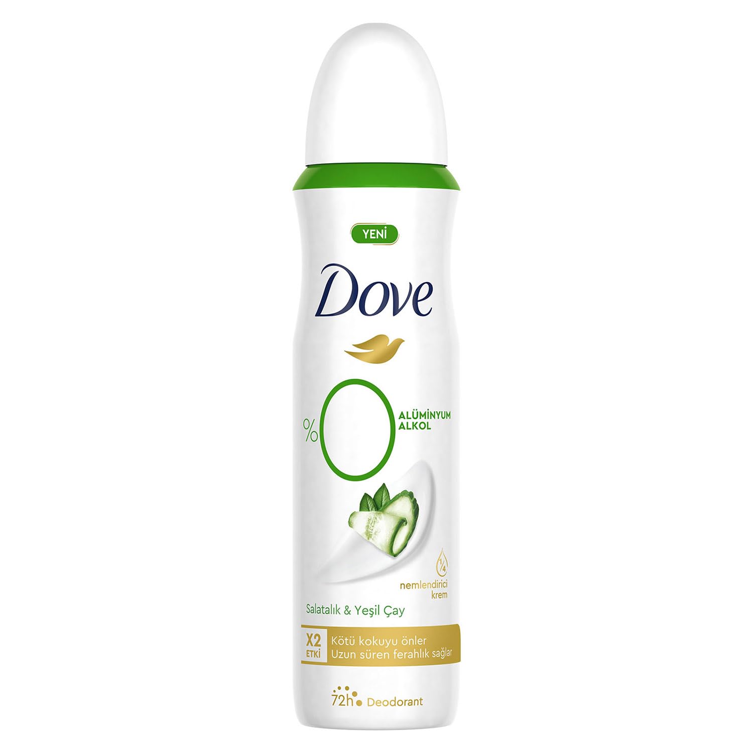 Dove Kadın Deodorant%0 Alüminyum Salatalık & Yeşil Çay 150ml