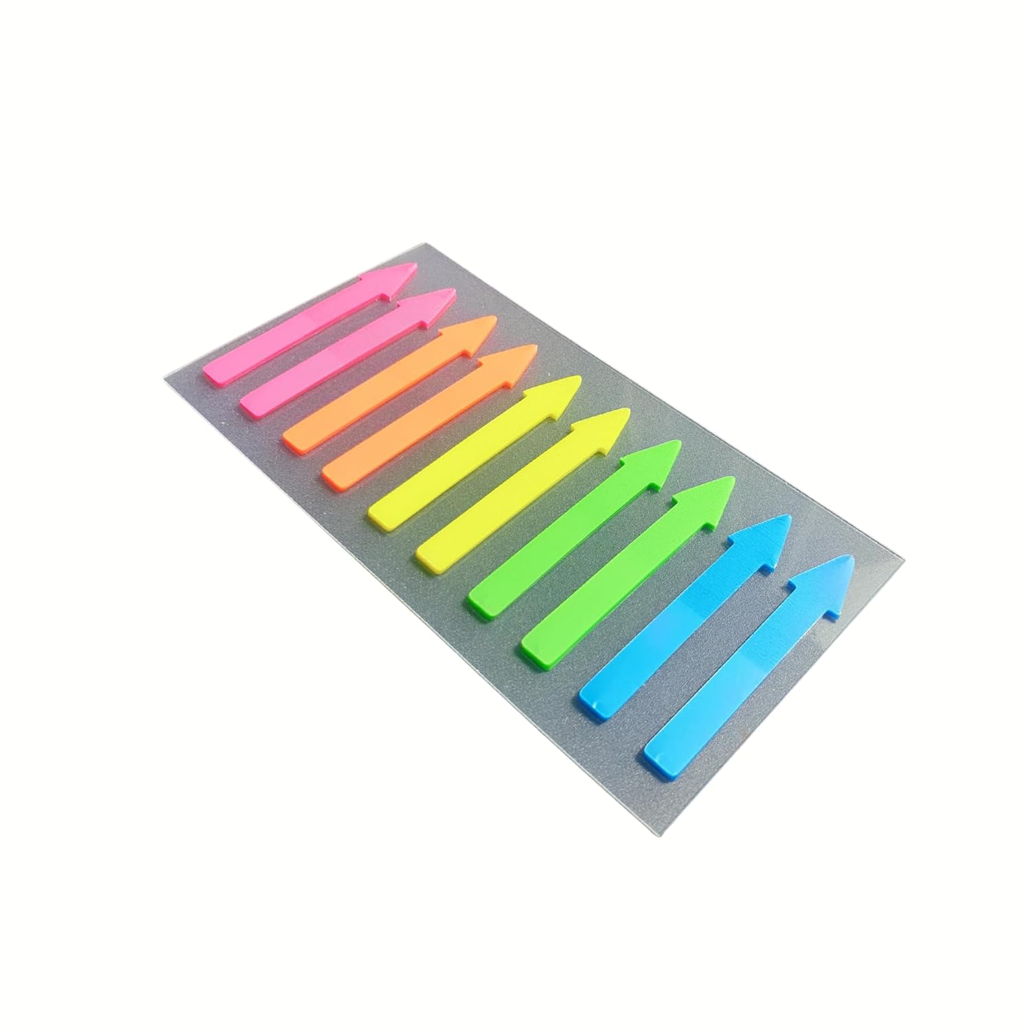 EZOSHOP Şeffaf Renkli Yapışkanlı Not Kağıdı İşaret Şerit (İşaret 6)