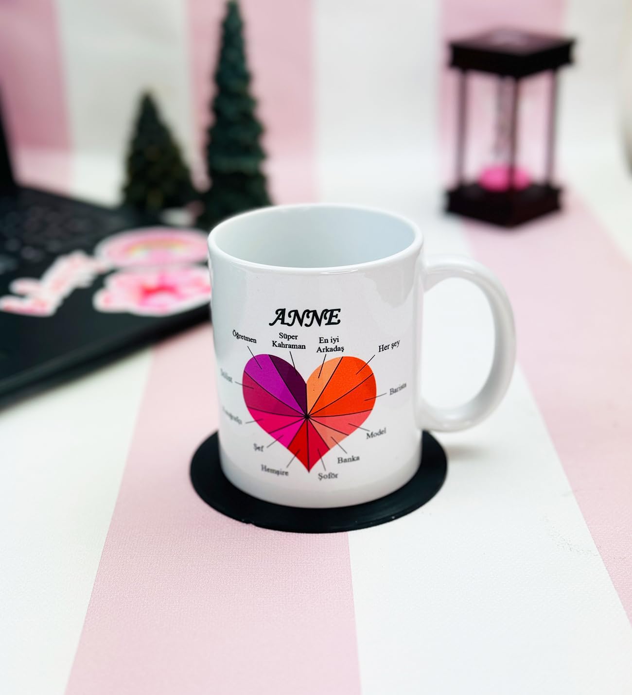 giftmoda Süper Anne Tasarımlı Kupa Bardak