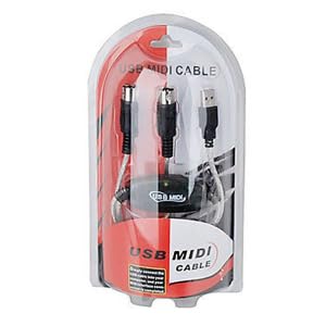 Usb midi kablo usb 2 x 5 pin midi kablo 5 pin midi kablo usb çevirici