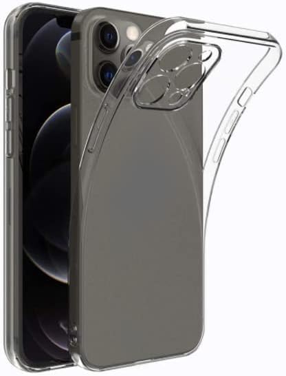 HEARTZ iPhone Tam Korumalı Telefonunuzun Tam Görünmesini Sağlayıp Telefonunuzun Kendi Güzelliğini Ön Plana Çıkaran Şarj Bölümü Tıpalı Koruma Sağlayan Şeffaf Silikon Telefon Kılıfı (iPhone 15 pro)