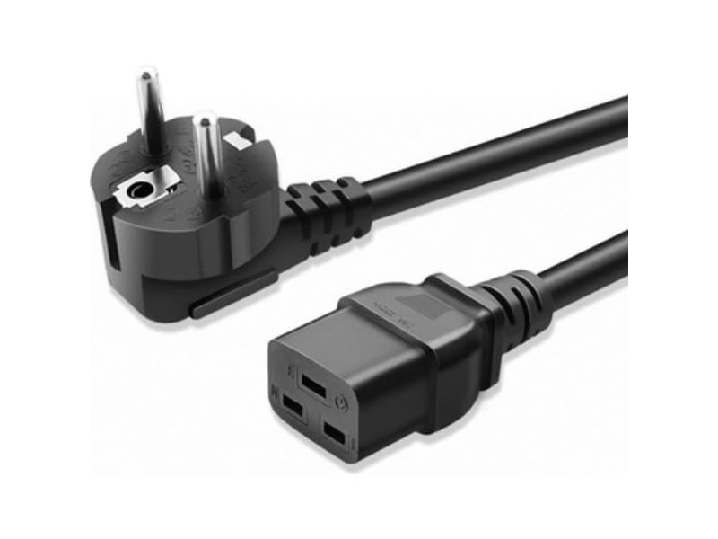 1.8 metre c19 power kablo 16 amper c19 ups kablosu