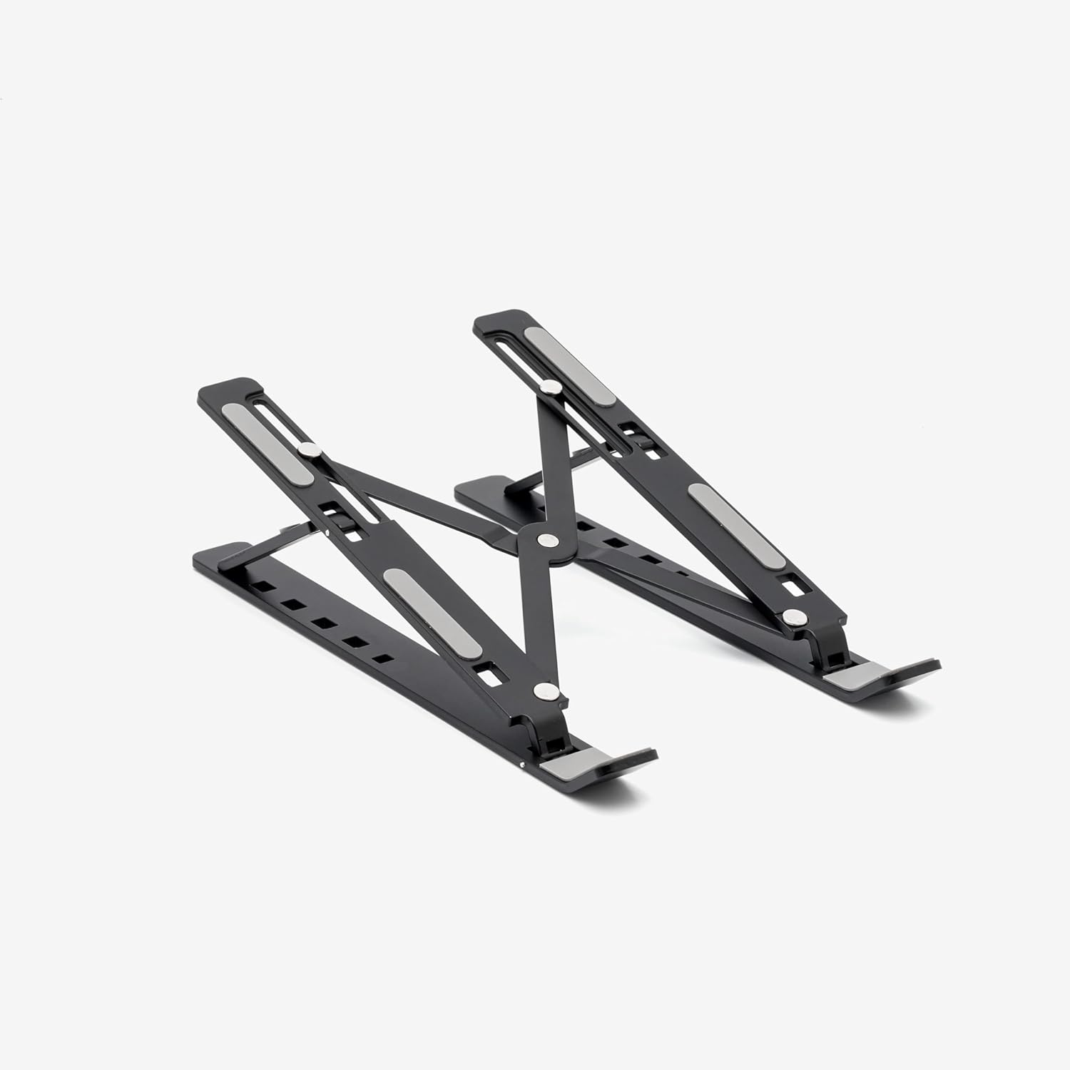fiigo Laptop Standı Katlanabilir Çok Fonksiyonlu Metal Black