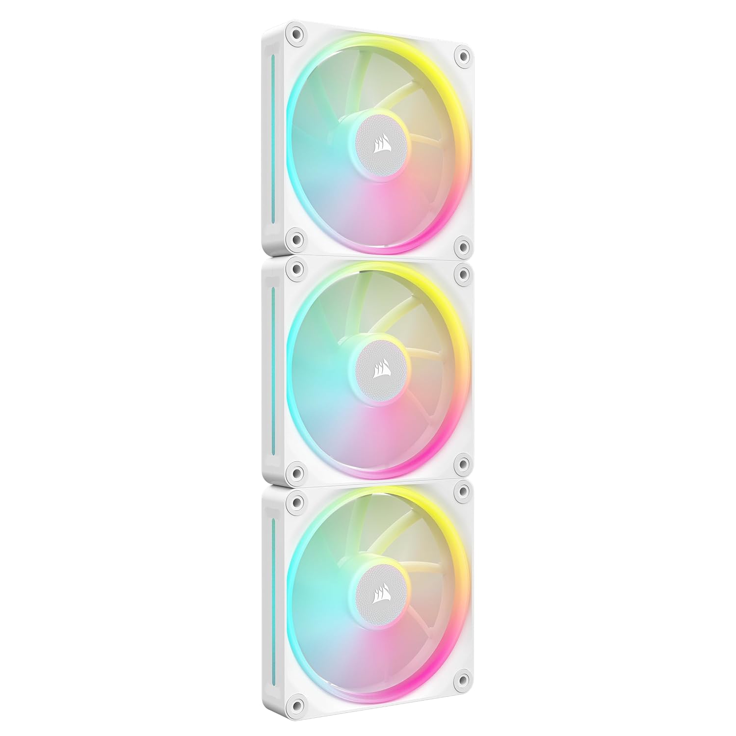 CORSAIR iCUE LINK LX120RGB 120mm Fan, Üçlü Paket, Beyaz (CO-9051030-WW)
