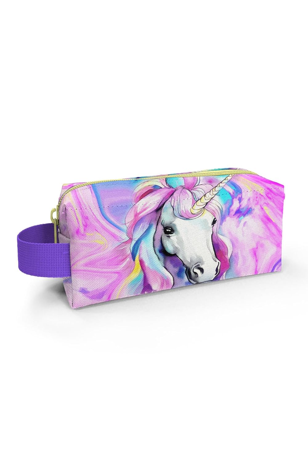 Coral High Unicorn Tek Bölmeli Kalemlik - Kız Çocuk Kalem Çantası