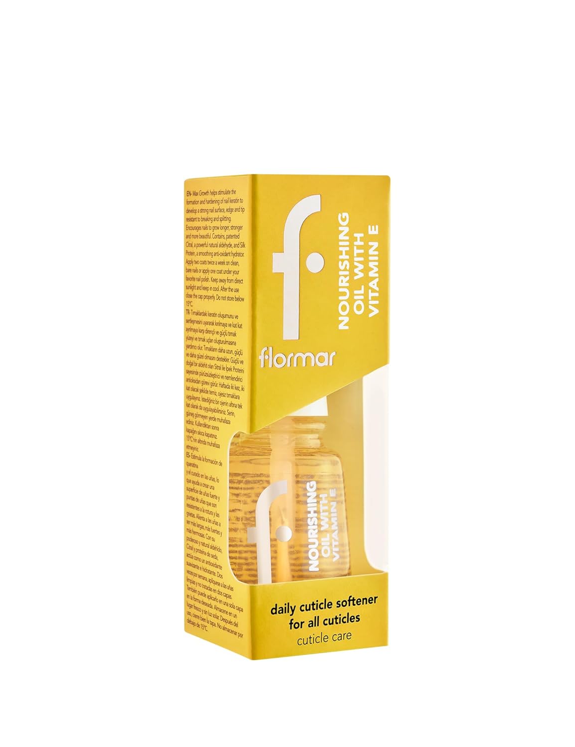Flormar Besleyici ve Güçlendirici Tırnak Bakım Yağı Nourishing Oil Vitamin Nail Care 000