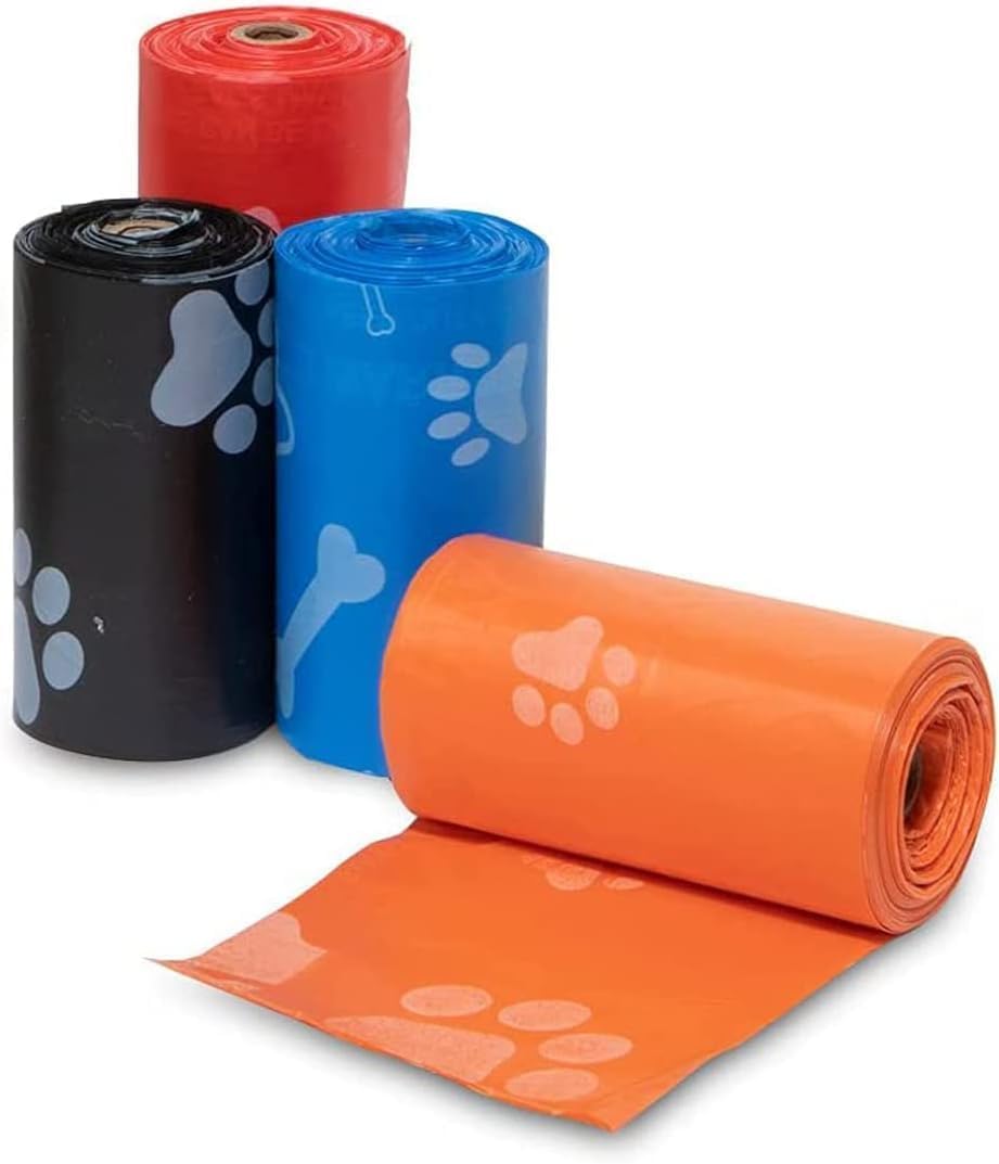 Orret Home 8 Adet Köpek Bakım Kaka Poşeti Kedi Köpek Kaka Poşeti Dışkı Torbası,Kaka Almak İçin Pratik Torba (8 Adet)