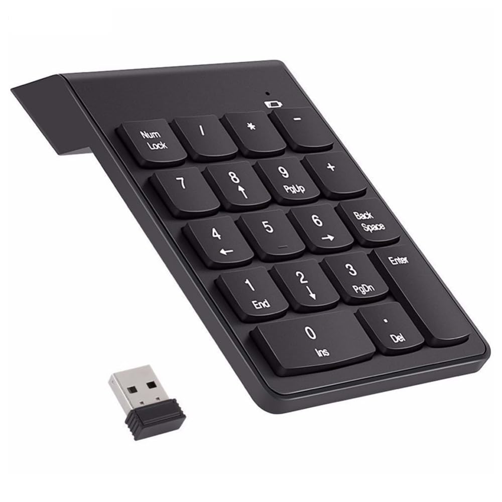 Alfalink AL-2021 USB Numpad Keypad Kablosuz Numerik Klavye USB Numaratör Tuş Takımı