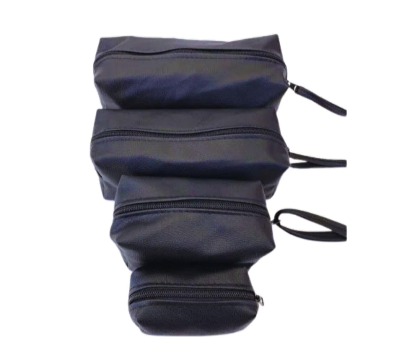 NEYSTORE 4 Adet İç İçe Geçen, Fermuarlı, Takı, Makyaj Çantası Seti, Organize Çanta, Küçük Özel, Kişisel Eşya 4 lü Çanta Seti