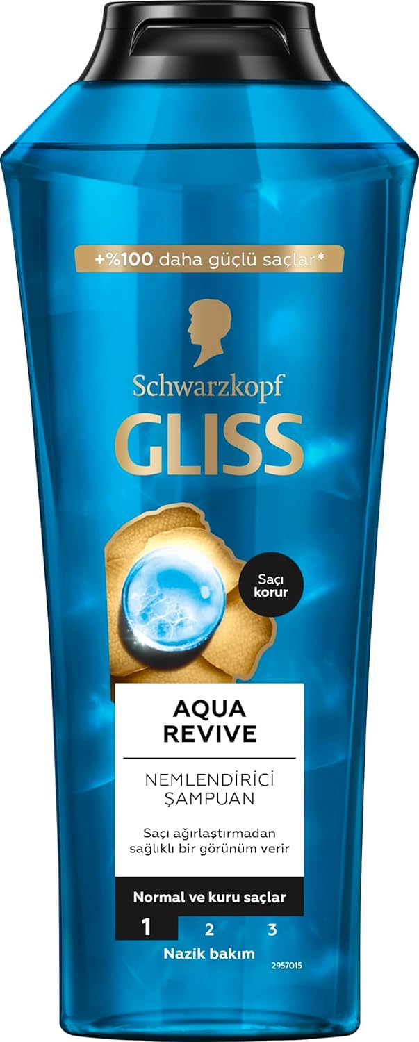 Gliss Aqua Revive Nemlendirici Şampuan 400ml