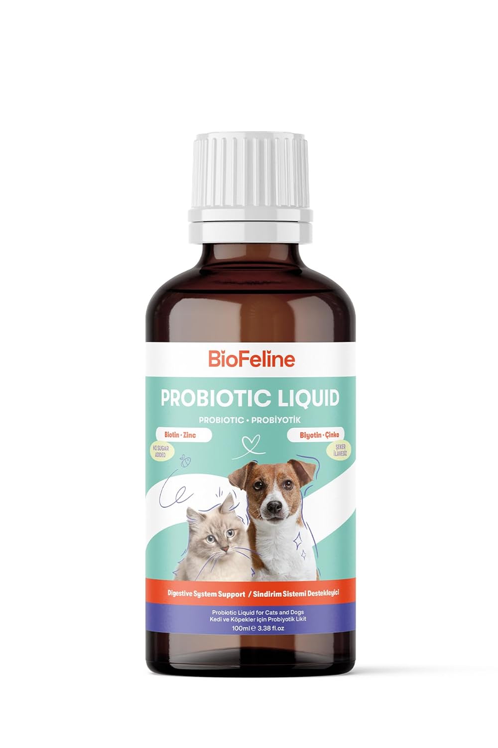 Sıvı Probiyotik Kedi Ve Köpek Bağışıklı Güçlendirici 100 ml
