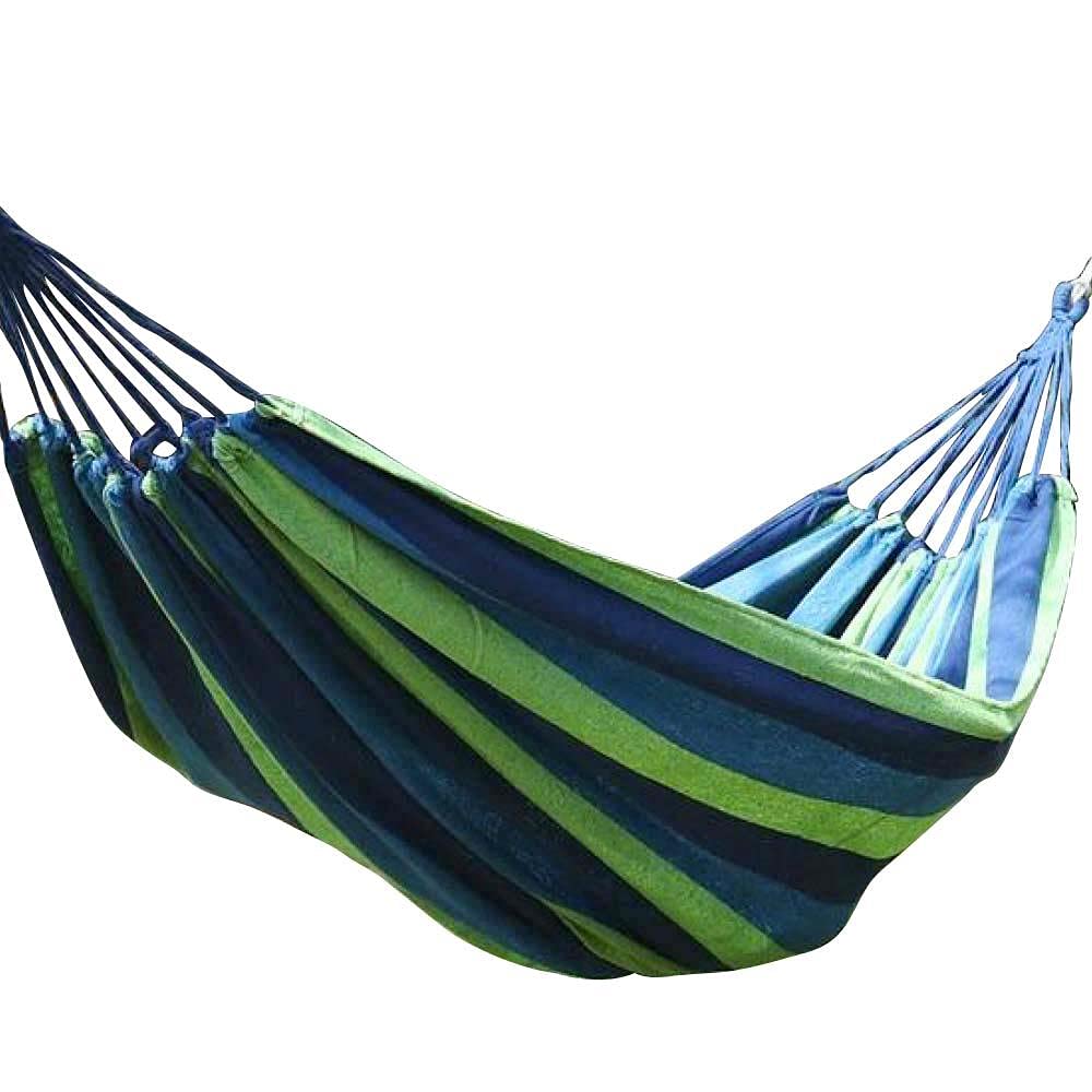 FormStep Premium Hamak - %100 Polyester Kaliteli Kumaş, Birinci Sınıf Kamp, Taşınabilir, Nefes Alan Rahat, Dış Mekan, Ultra Hafif, Seyahat (Siyah)